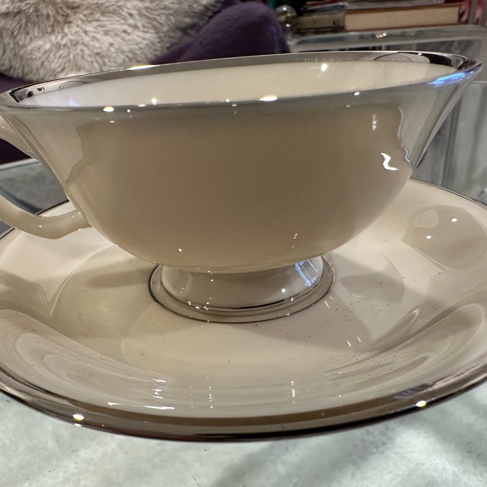 Lenox Montclair Footed Cup  and Saucer